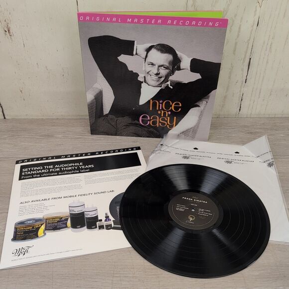 Frank Sinatra - Nice 'N' Easy Vinyl Record 180G MOFI 2002 MSFL 1-317 CLEAN - Picture 1 of 15